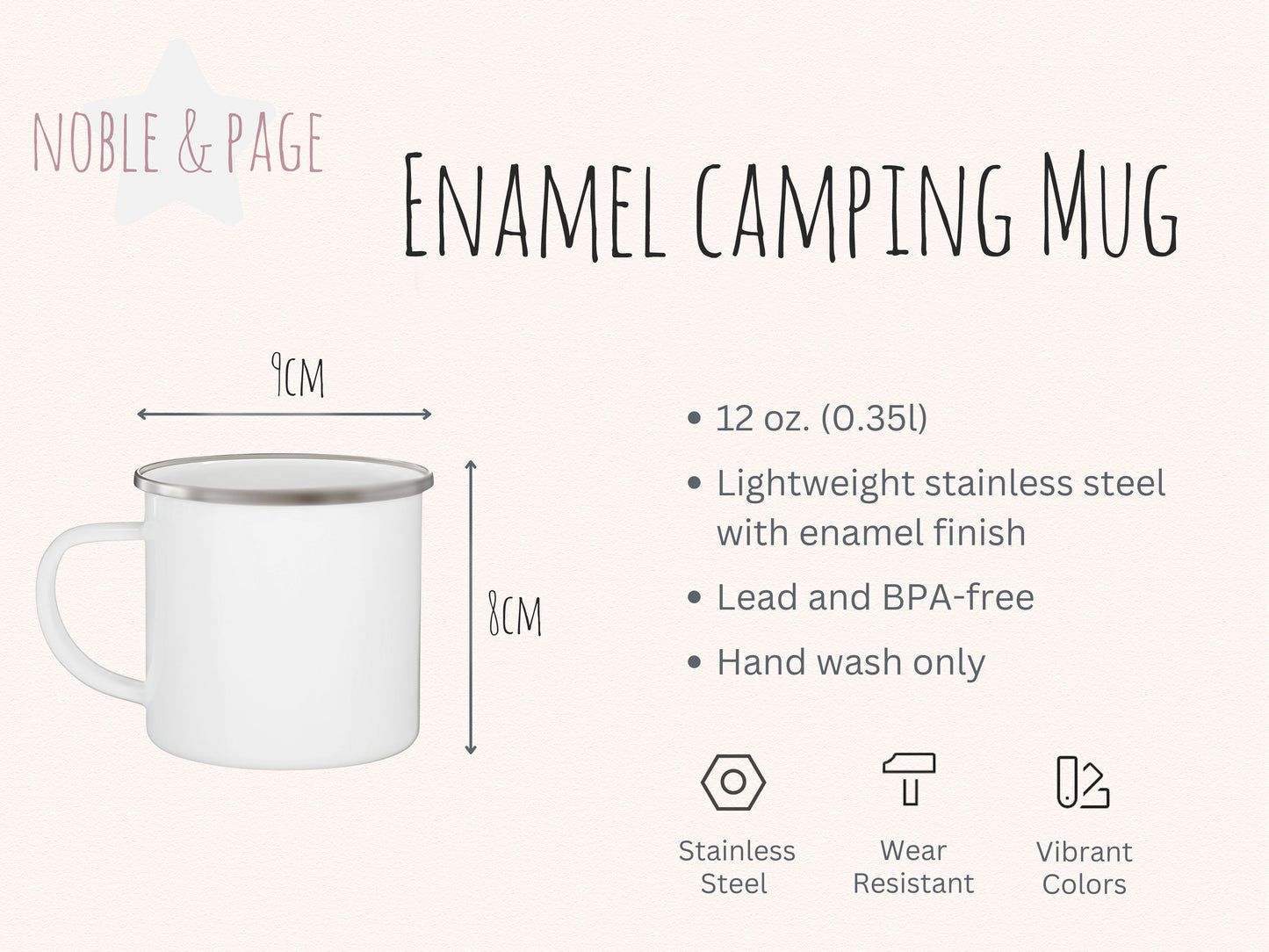 Born to Golf, Forced to Work Enamel Golf Mug โ Durable Gifts for the Great Outdoors