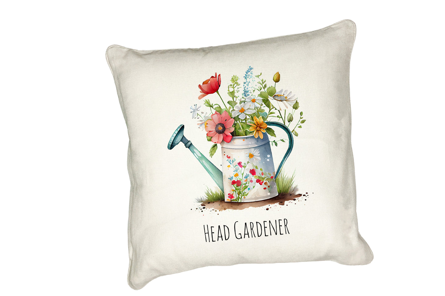Watercolour Gardening Cushion Collection – Nature-Inspired Comfort for Garden Lovers Head Gardener