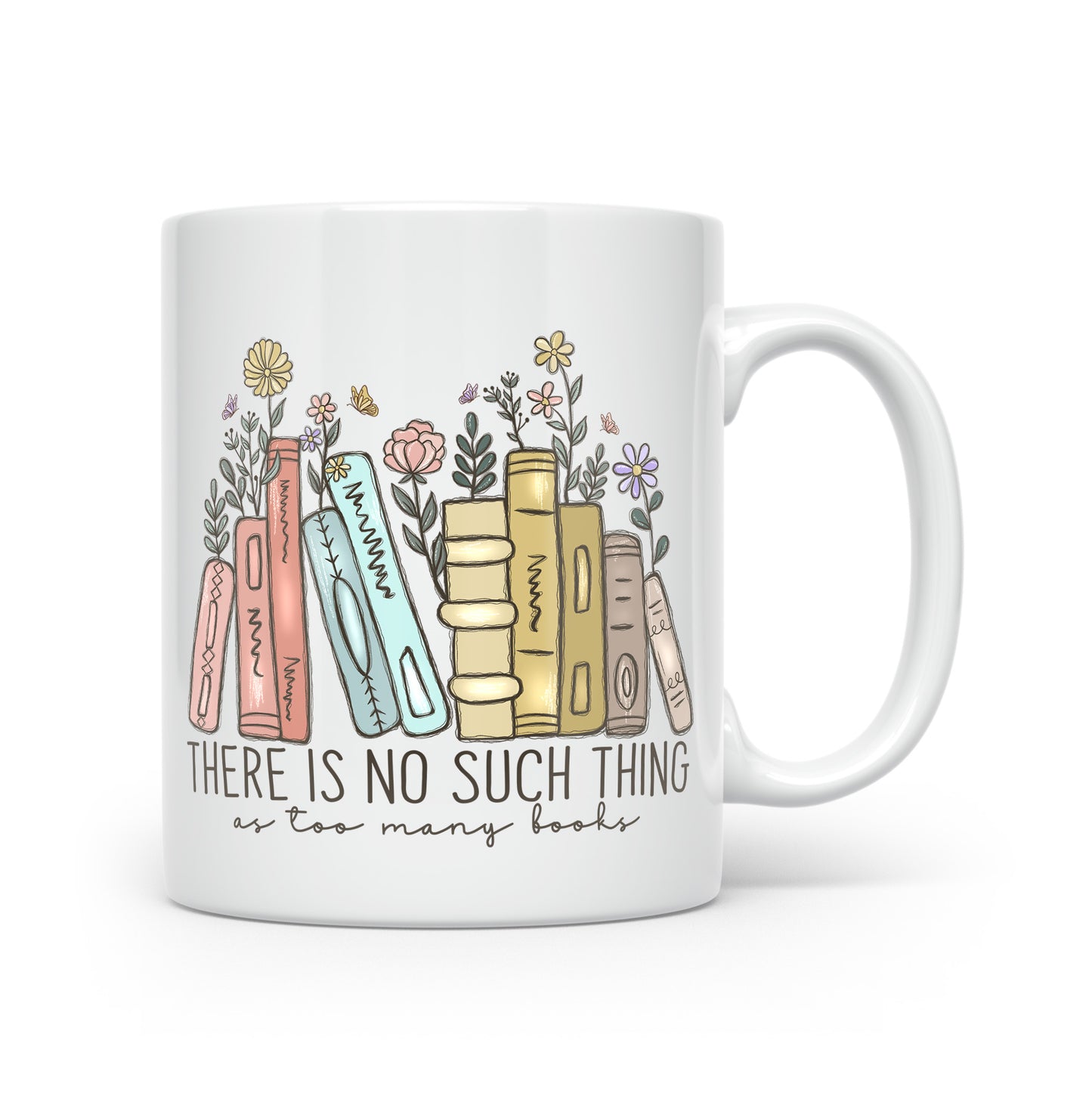 Book Lover's Mug Collection – Gorgeous Gifts for Anyone Who Loves to Read! No Such Thing as Too Many Books