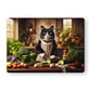 Cats in the Kitchen (8 styles) - Tempered Glass Cutting Board - (285x200mm and 390x290mm) Gloss or Textured Finish Maine Coon