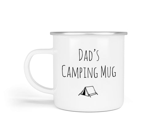 Customised Enamel Camping Mugs – Perfect for Family Adventures Dad