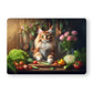 Cats in the Kitchen (8 styles) - Tempered Glass Cutting Board - (285x200mm and 390x290mm) Gloss or Textured Finish Maine Coon