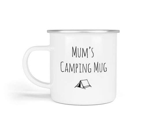 Customised Enamel Camping Mugs – Perfect for Family Adventures Mum