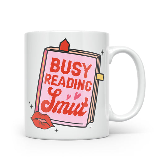 Spicy Book Lover's Mug Collection – Bold Designs for the Fearless Reader Busy Reading Smut