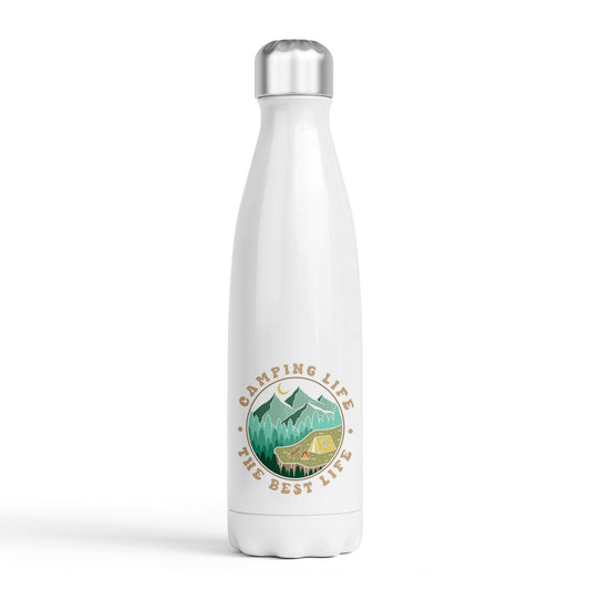 Camping Design Water Bottle - 500ml - Camping Life