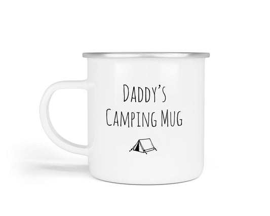 Customised Enamel Camping Mugs – Perfect for Family Adventures Daddy
