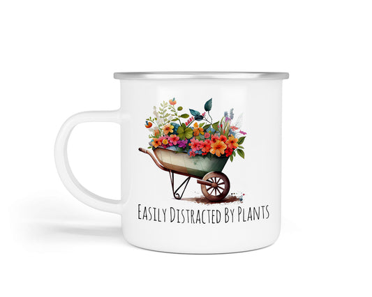 Gardener's Enamel Cups – Charming Designs for Green Fingers Easily Distracted by Plants