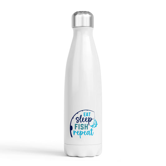Fishing Themed Drinks Bottle - 500ml - Eat Sleep Fish