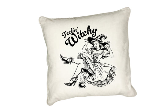 Vintage-Inspired Halloween Cushion Collection – Timelessly Spooky Decor Feelin' Witchy