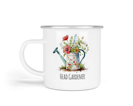 Gardener's Enamel Cups – Charming Designs for Green Fingers Head Gardener