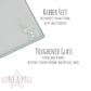 Countryside Critters (9 styles) - Tempered Glass Cutting Board - (285x200mm and 390x290mm) Gloss or Textured Finish Squirrel