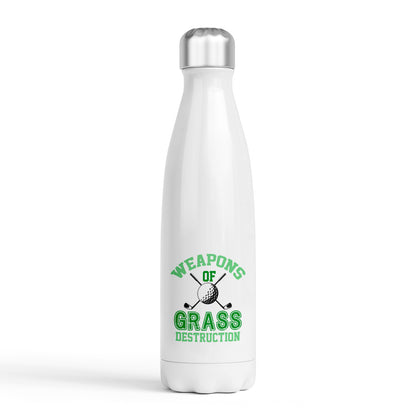 Weapons of Grass Destruction Bottle - Double Wall Insulated Stainless Steel Sport Drinks 500ml
