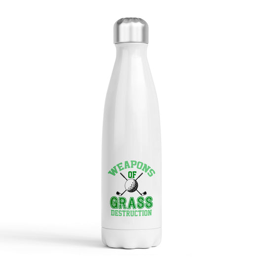 Weapons of Grass Destruction Bottle - Double Wall Insulated Stainless Steel Sport Drinks 500ml