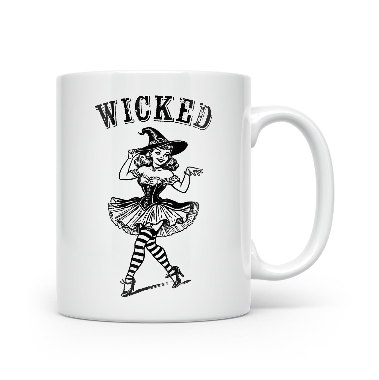 Vintage-Inspired Halloween Mug Collection – Sip in Spooky Style Wicked
