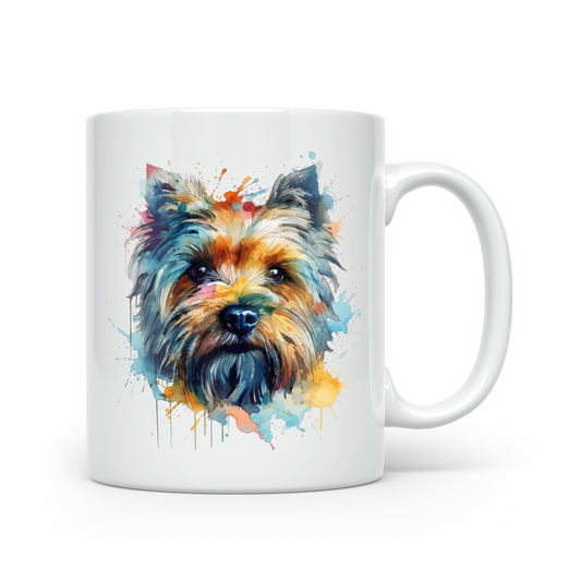 Watercolour Dog Mug Collection – Gorgeous Gifts for Dog Lovers - Small & Medium Breeds Yorkshire Terrier